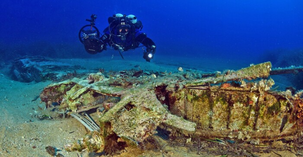 Ritrovato nei Fondali di Capo Passero un Junkers Ju 88 della Seconda Guerra Mondiale